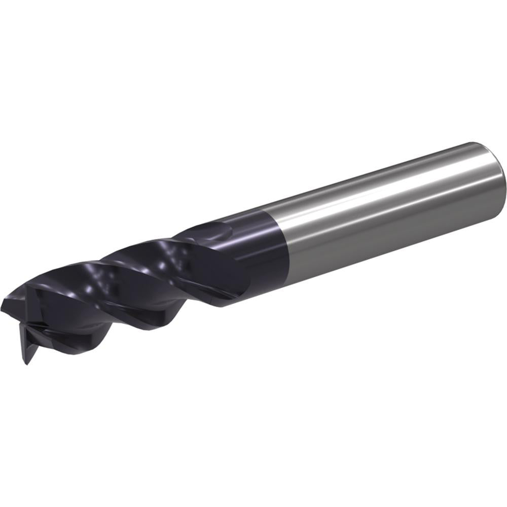 Widia 6945502 Roughing & Finishing End Mill 3.00 mm Dia, 4 Flute, Solid Carbide