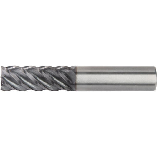 Widia 5577189 Square End Mill 1/4" Dia, 3/4" LOC, 5 Flute, Solid Carbide