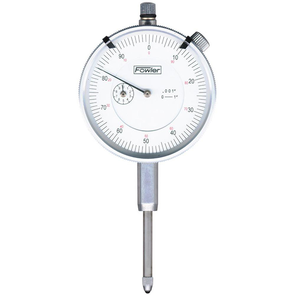 Fowler 52-520-110-0 Dial Drop Indicator 1.0000" Max Measurement, 0-100 Dial Reading