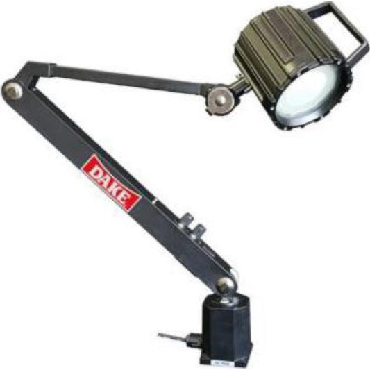 Dake ALED-CLAMP Task & Machine Light Accessories Accessory Type Mounting Clamp  For Use With LED Bar Work Lamp LED Machine Work Lamp  Color Black  