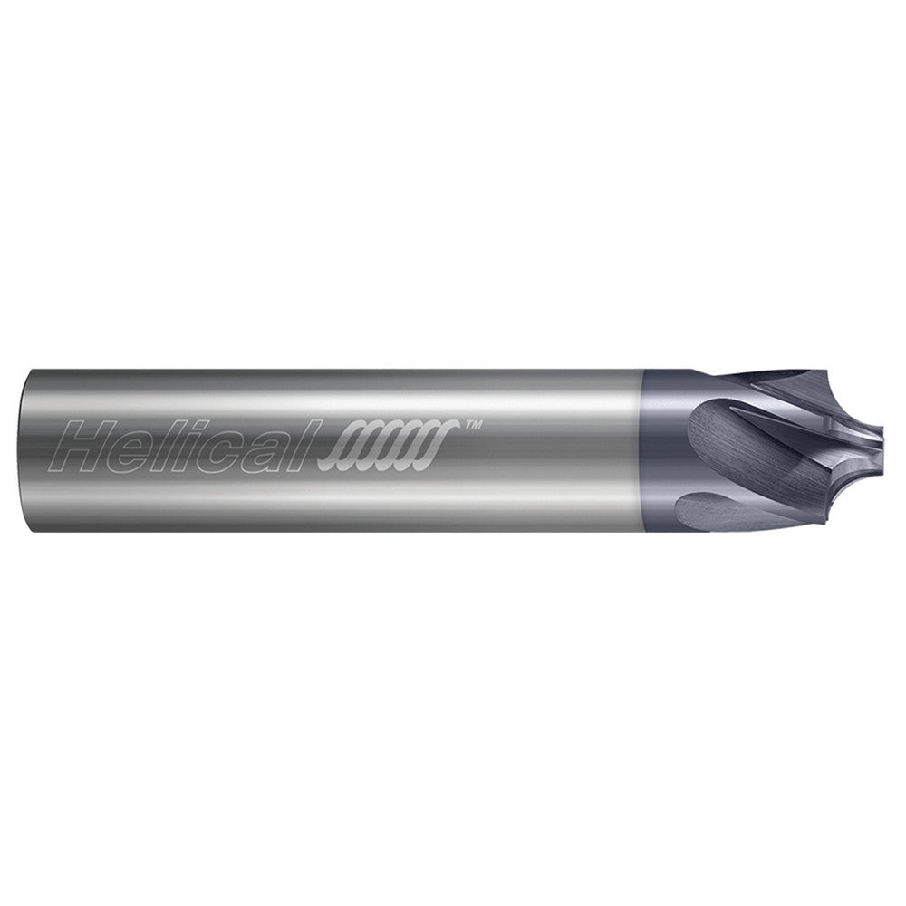 Helical Solutions 87673 Corner Rounding End Mill 0.0500" Radius, 3/16" Dia, 5 Flutes, Solid Carbide