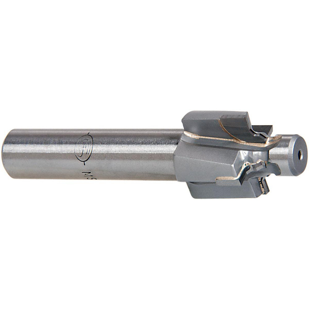 Scientific Cutting Tools, Inc. AS5202-04S Porting Tool  0.8880" Spotface Dia,  1/4" Tube OD,  Plain,  7/16-20" Port,  Carbide-Tipped,  Tube Dash # 4.000