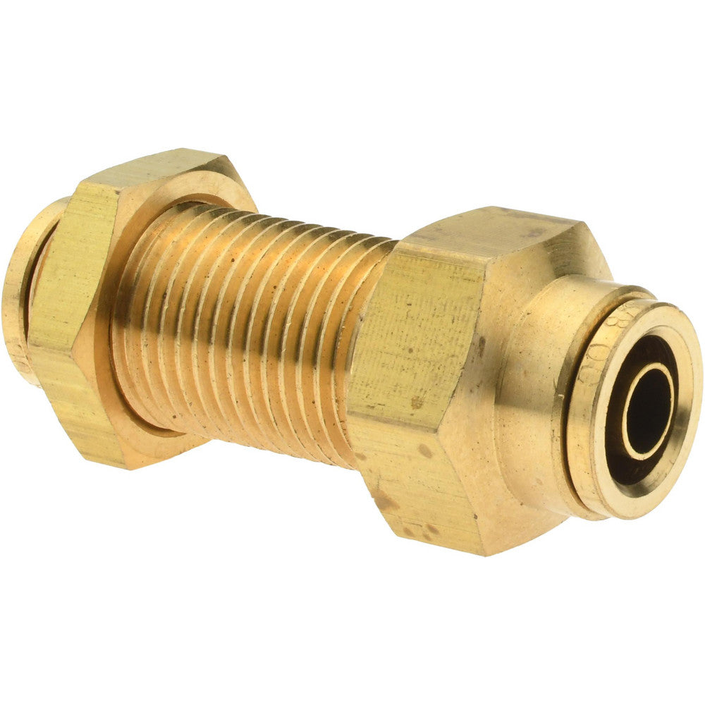 Pro-Source PC82-DOT-6 Metal Push-To-Connect Tube Fittings Connection Type Push-to-Connect  Material Brass  Tube Outside Diameter 3/8  Standards DOT  For Use With General Purpose  Overall Length (mm) 44.50