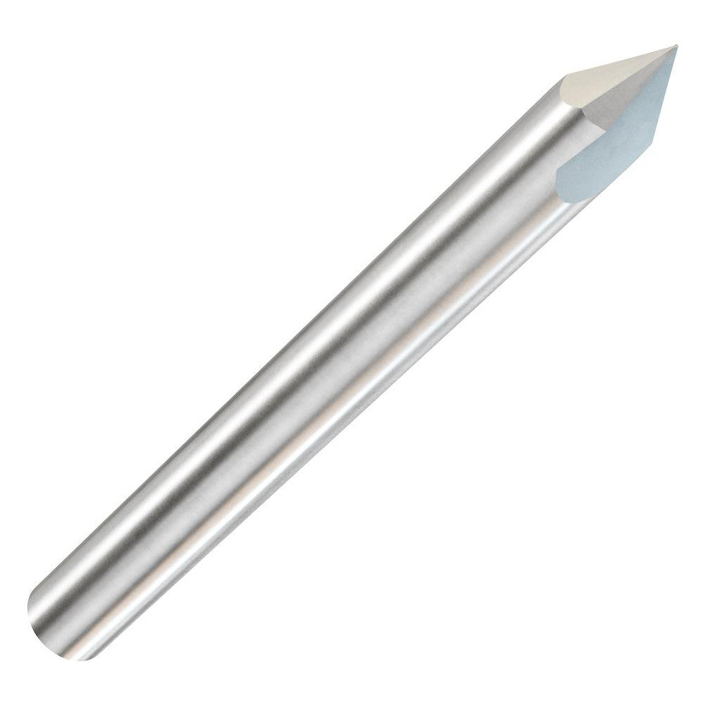 Accupro E599943854 Chamfer Mill 1/4" Dia, 2 Flutes, Solid Carbide