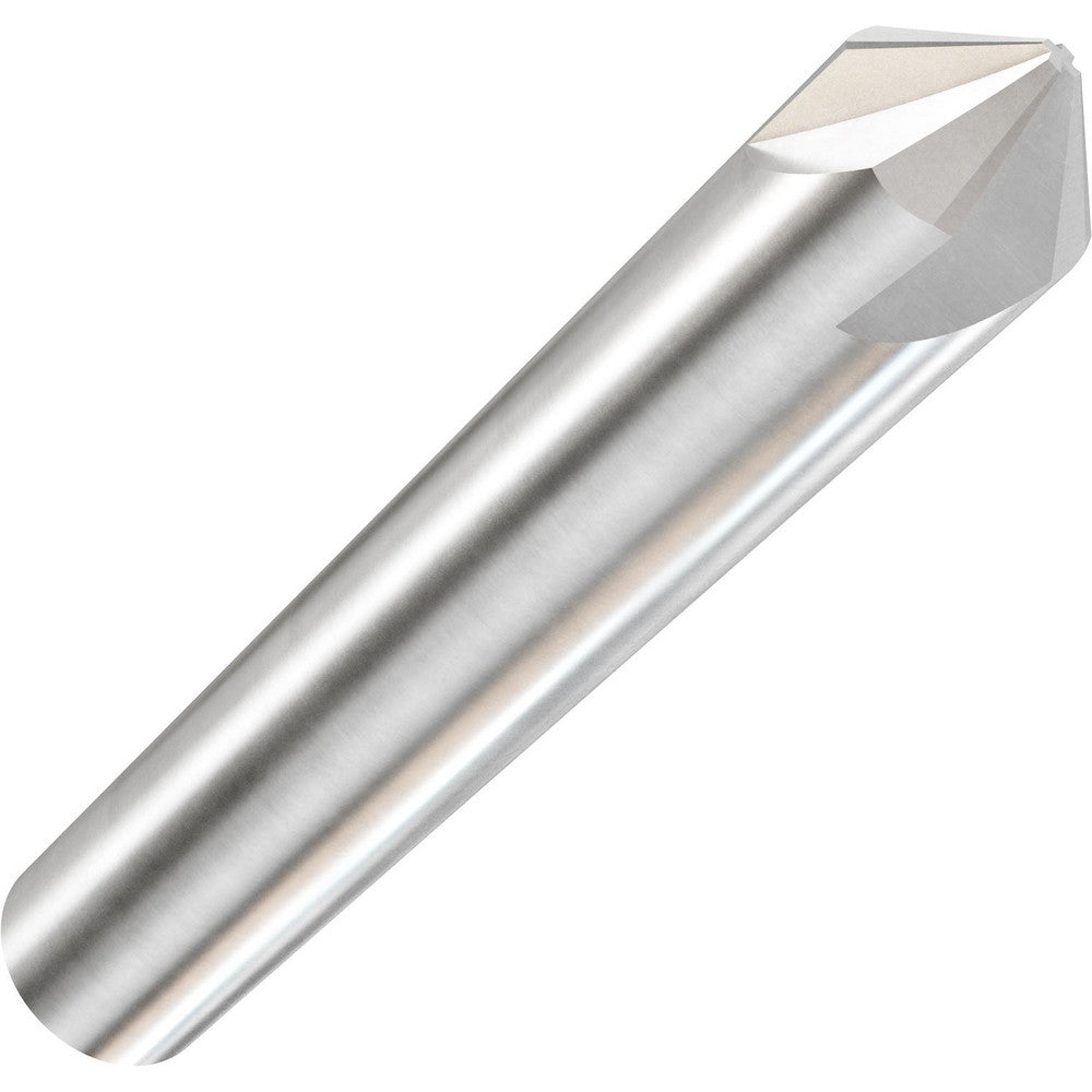Accupro E599943872 Chamfer Mill 1/2" Dia, 4 Flutes, Solid Carbide