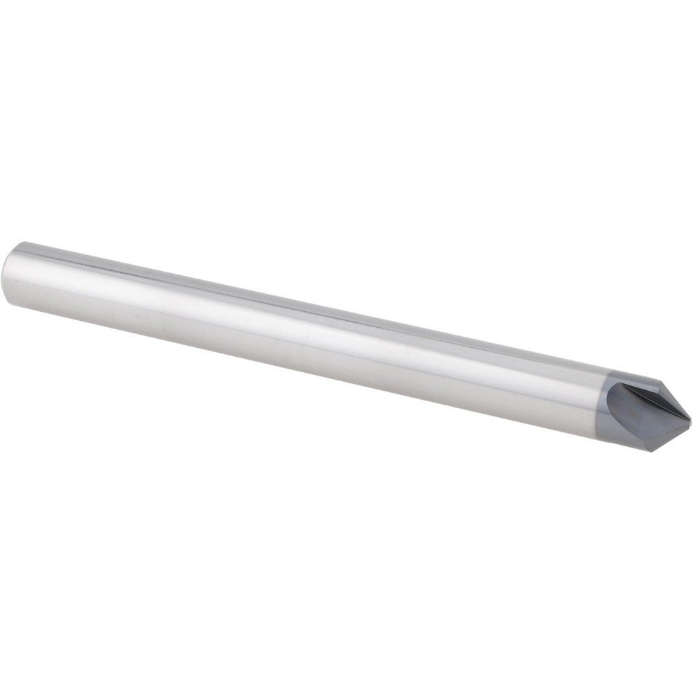 Accupro EM99943850 Chamfer Mill 3/8" Dia, 3 Flutes, Solid Carbide