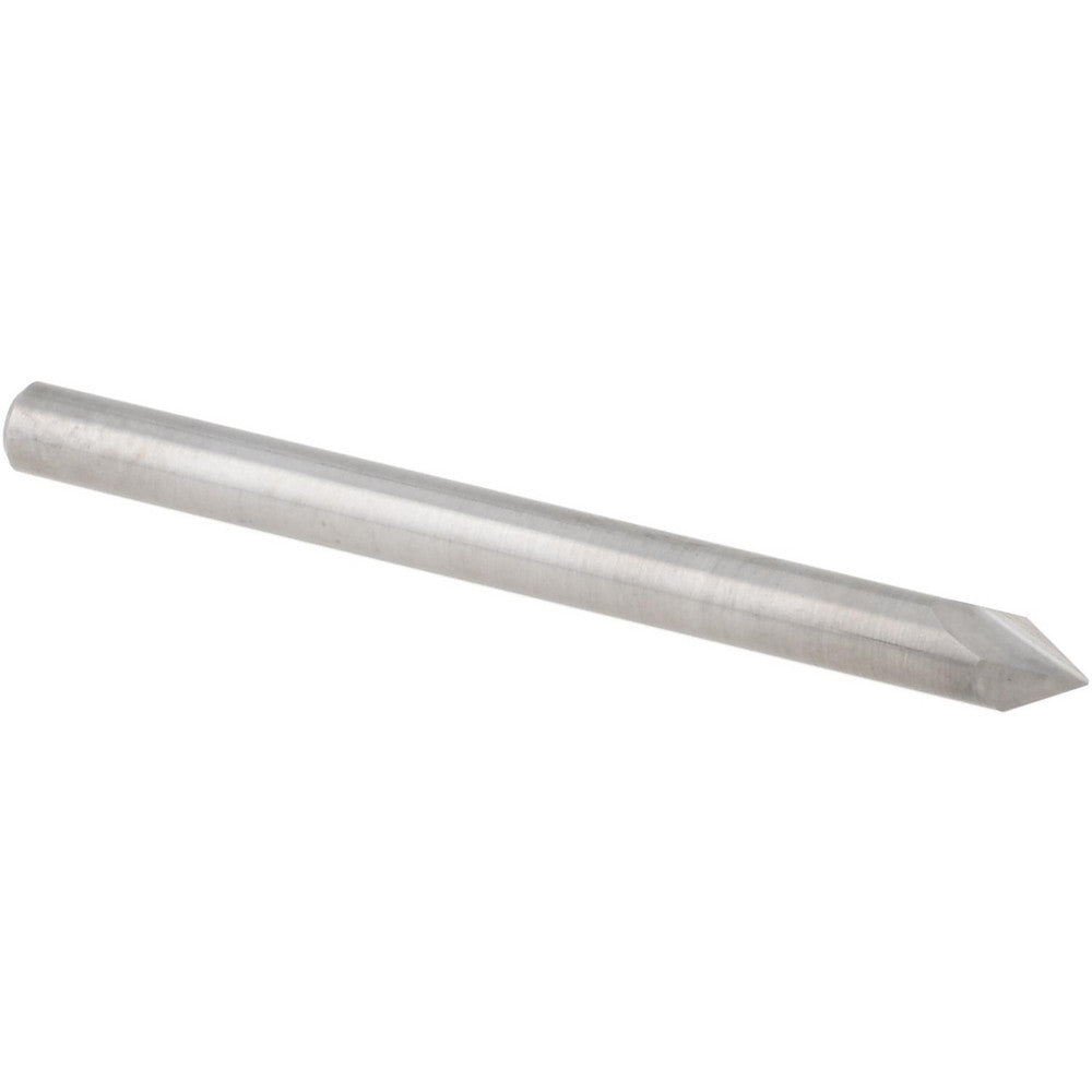 Accupro E599943836 Chamfer Mill 1/8" Dia, 2 Flutes, Solid Carbide