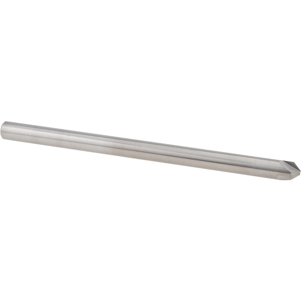 Accupro E599943849 Chamfer Mill 1/4" Dia, 3 Flutes, Solid Carbide