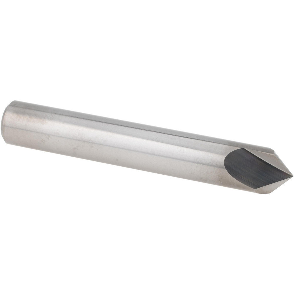 Accupro E599943846 Chamfer Mill 3/8" Dia, 2 Flutes, Solid Carbide