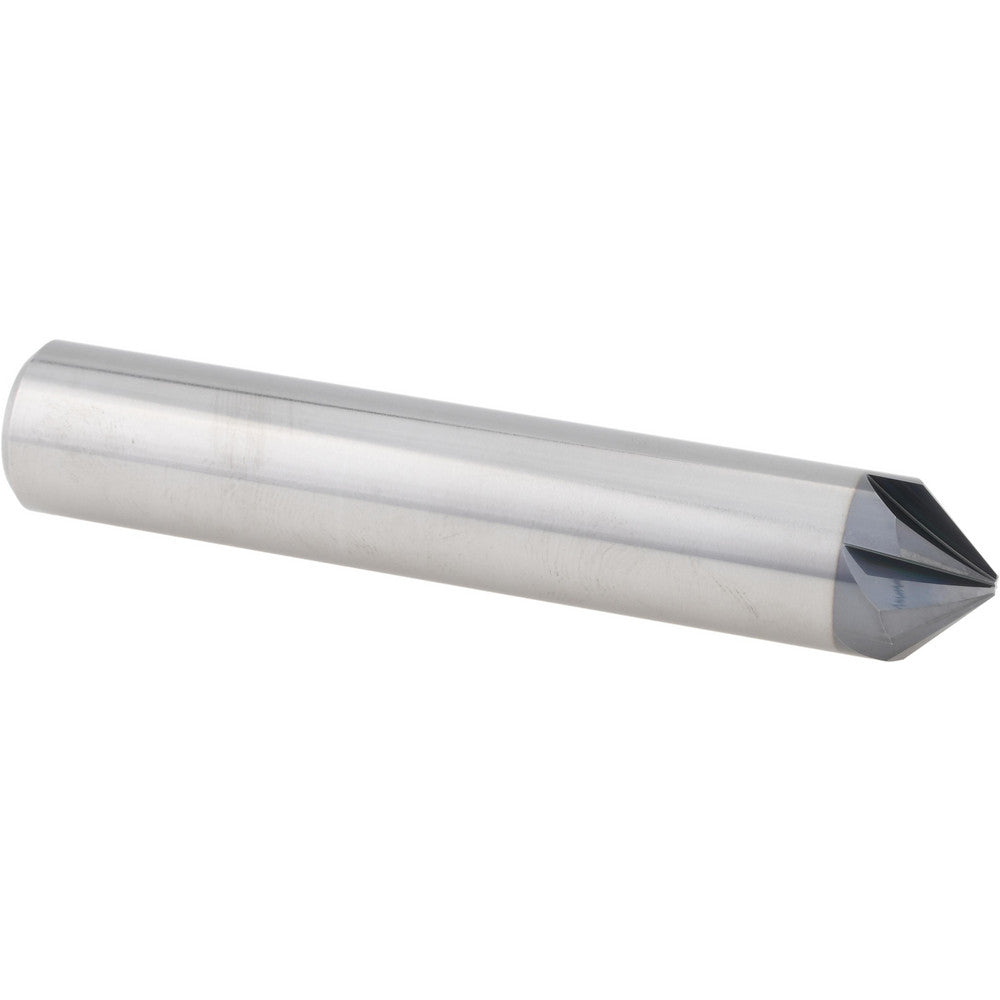 Accupro EM99943847 Chamfer Mill 5/8" Dia, 6 Flutes, Solid Carbide