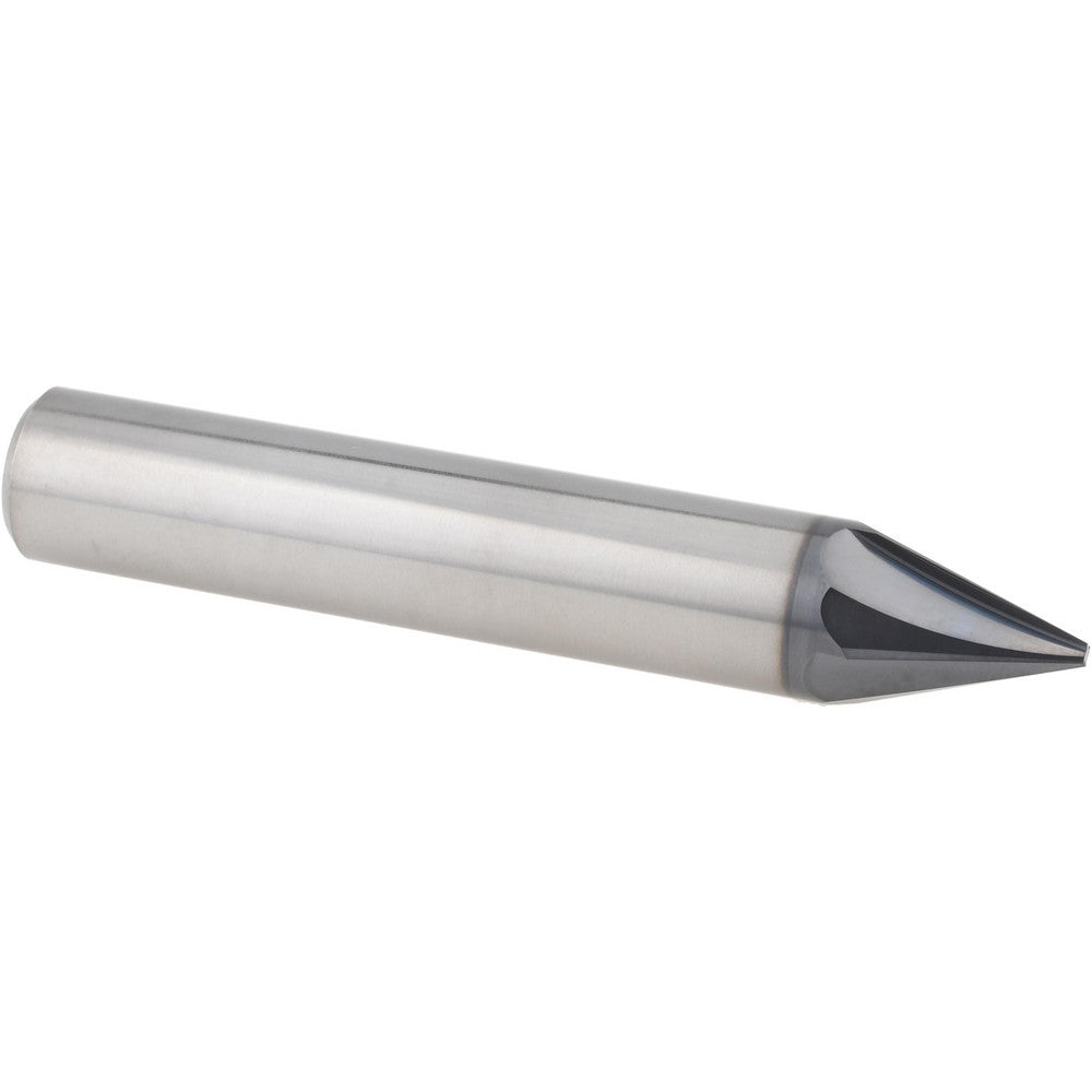 Accupro EM99943876 Chamfer Mill 1/2" Dia, 4 Flutes, Solid Carbide