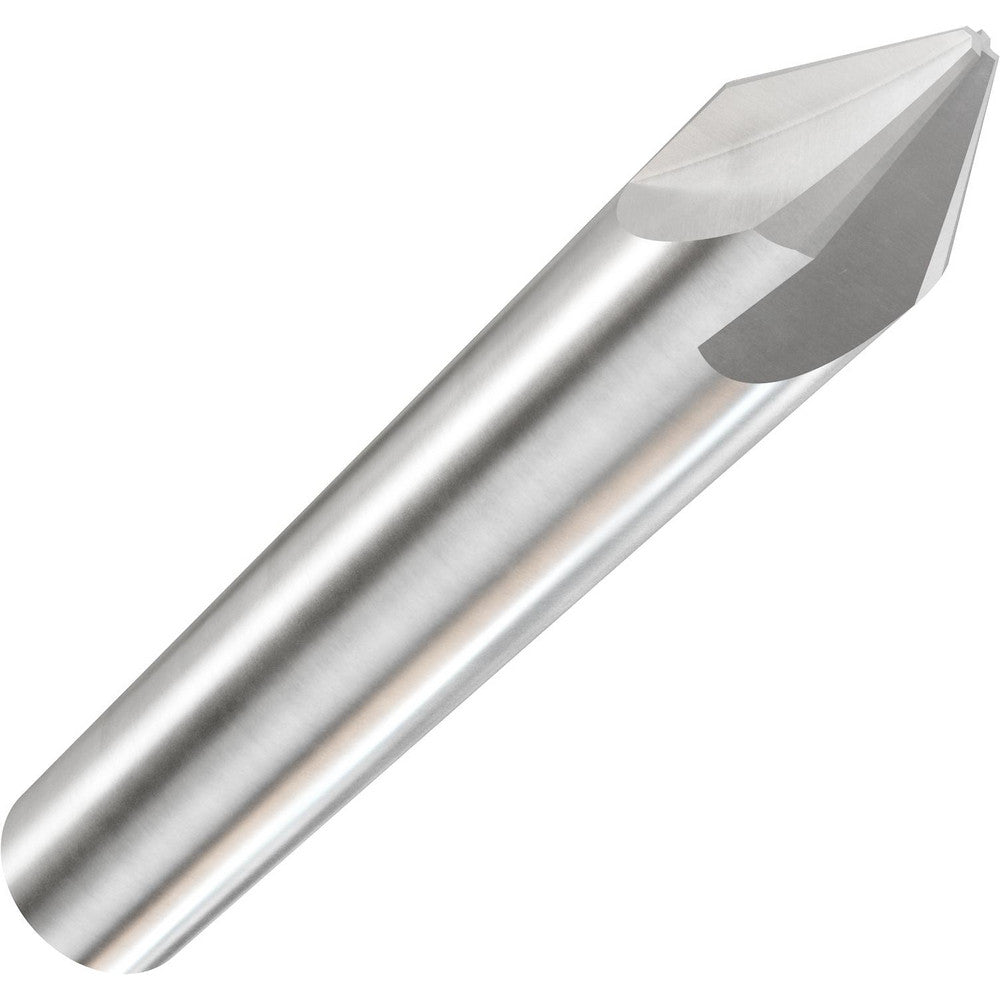 Accupro E599943860 Chamfer Mill 1/2" Dia, 4 Flutes, Solid Carbide