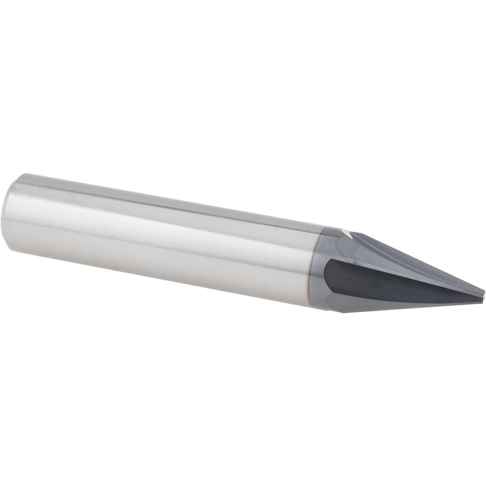 Accupro EM99943864 Chamfer Mill 1/2" Dia, 4 Flutes, Solid Carbide