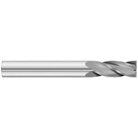 FULLERTON TOOL CO. 32260 Square End Mill 1/2" Dia, 2" LOC, 4 Flute, Solid Carbide