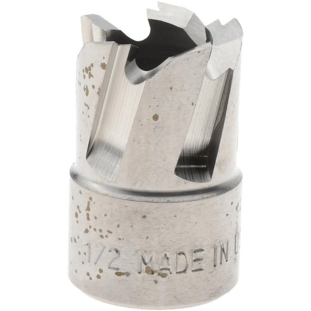 Hougen 11116 Annular Cutter 1/2" Dia, 1/4" Depth of Cut, High Speed Steel