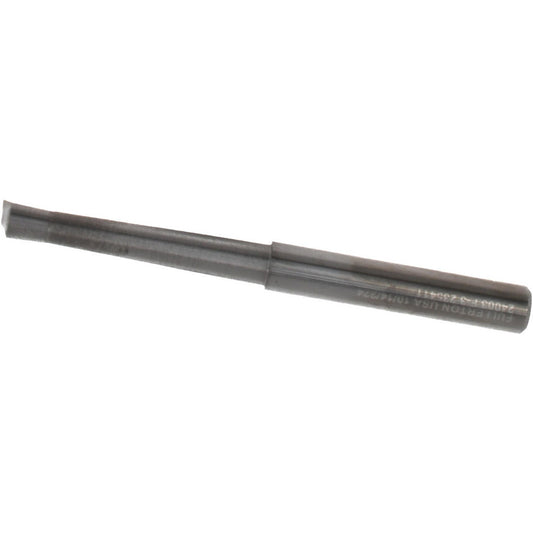 Fullerton Tool Co. 24003 Boring Bar 0.18" Min Bore, 1" Max Depth, Right Hand Cut, Micrograin Solid Carbide