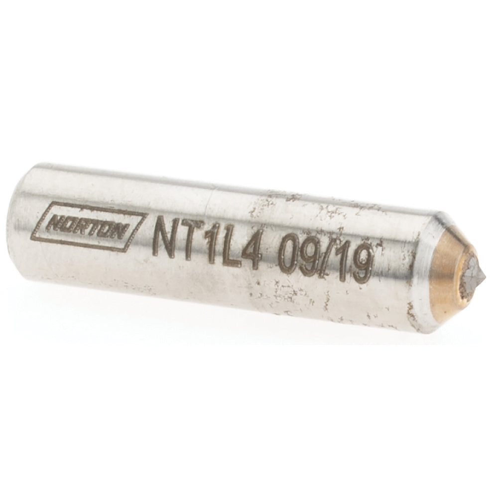 Norton 66260195187 Diamond Dresser 1/4" Shank Dia, Thread Point