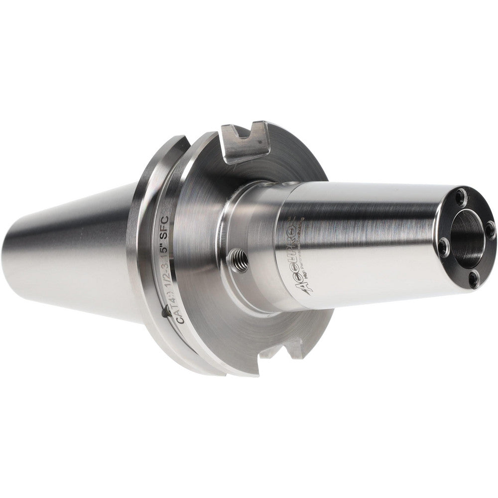 Accupro 771854 Shrink-Fit Tool Holders & Adapters Shank Type Taper  Shank Diameter (Inch) 1/2  Taper Size CAT40  Overall Length (Decimal Inch) 3.1500  Hole Diameter (Inch) 1/2  Projection (Decimal Inch) 3.1500