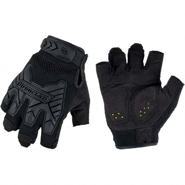 ironCLAD IEXT-FIBLK-04-L General Purpose Work Gloves Large, Synthetic Leather