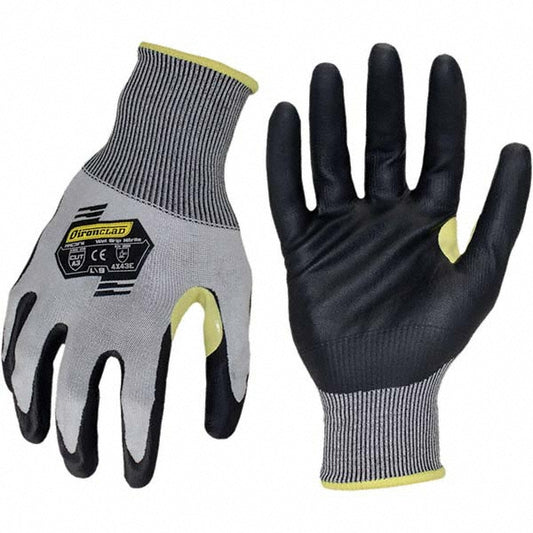 ironCLAD KKC3FN-03-M Cut-Resistant Gloves Size Medium, ANSI Cut A3, ANSI Puncture 4, Foam Nitrile, Series KKC3FN