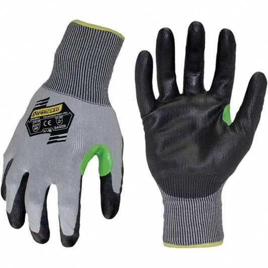 ironCLAD KKC2PU-05-XL Cut-Resistant Gloves Size X-Large, ANSI Cut A2, ANSI Puncture 4, Polyurethane, Series KKC2PU