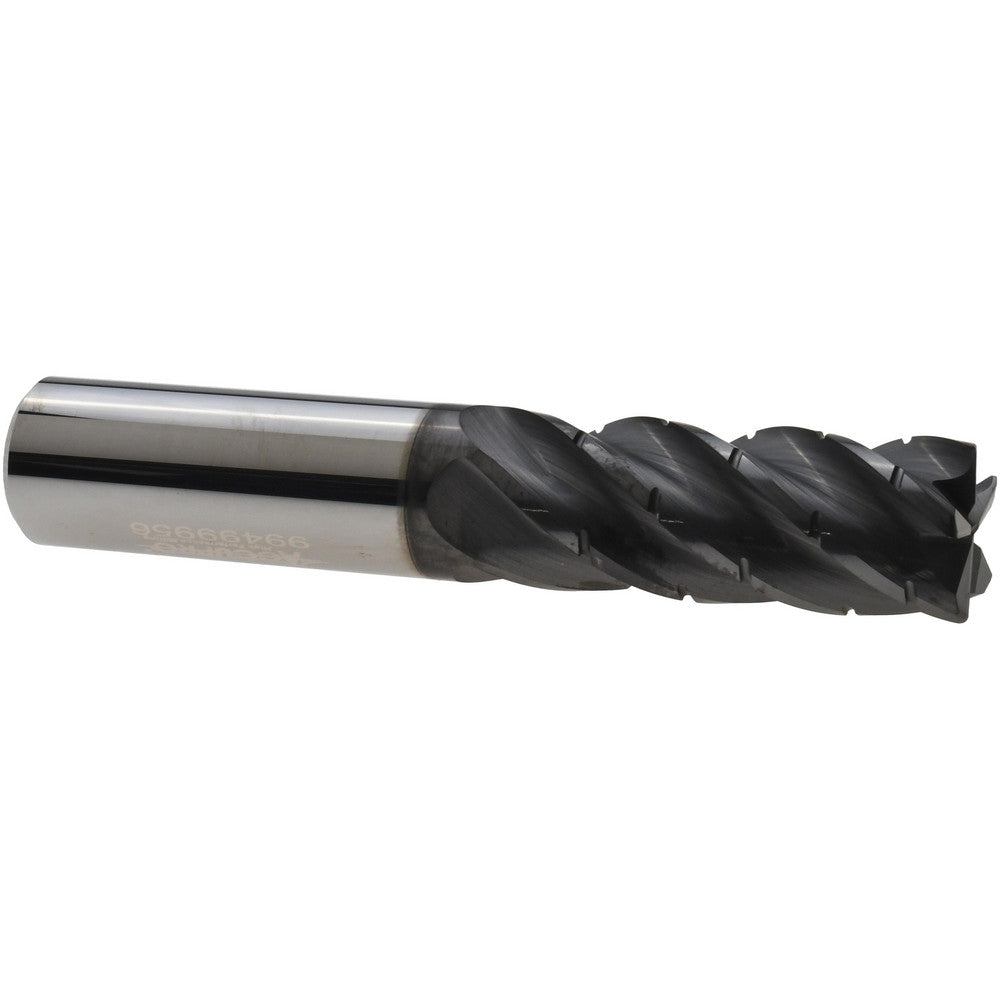 Accupro 95170055 Corner Radius End Mill 5/8" Dia, 1-5/8" LOC, 0.0300" Radius, 5 Flute, Solid Carbide