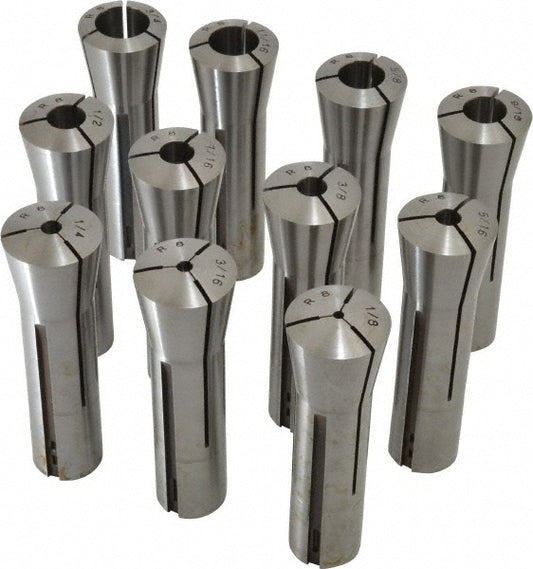 Lyndex-Nikken 810-SET-11 Collet Set 11 Pc, 1/8 to 3/4" Capacity