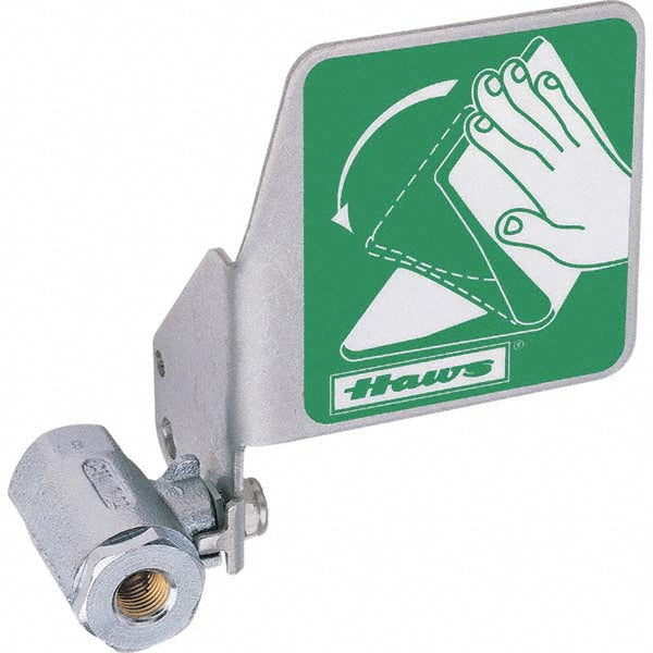 Haws SP225 Plumbed Wash Station Accessories Material Chrome-Plated Brass  Overall Height 7in  Overall Width 5in  Overall Length 3in  