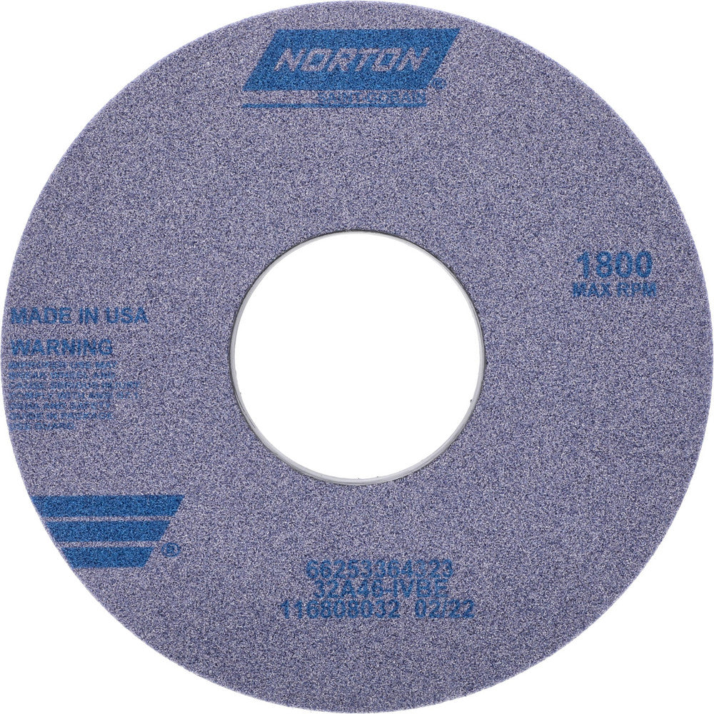 Norton 66253364323 Surface Grinding Wheel 14" Dia, 2" Thick, 5" Hole, 46 Grit, I Hardness