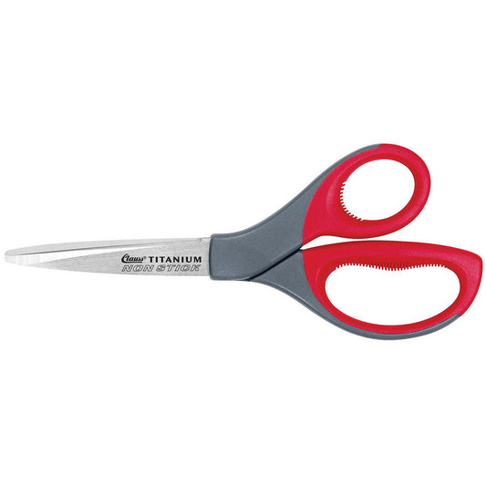 Clauss 18543-001 Scissors & Shears Blade Material Stainless Steel  Application General Purpose  Cutting Length 3.5in  Length of Cut (Inch) 4-1/2  Handle Type Straight  Handle Style Ergonomic