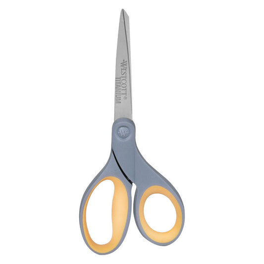 Westcott 13529-030 Snips Tool Type Shear Cutting Length (Fractional Inch) 3-1/2 Cutting Direction Straight Steel Capacity 18 Stainless Steel Capacity 22 Overall Length (mm) 0.0000 Overall Length (Decimal Inch) 8.0000 Handle Material Plastic Blade Material