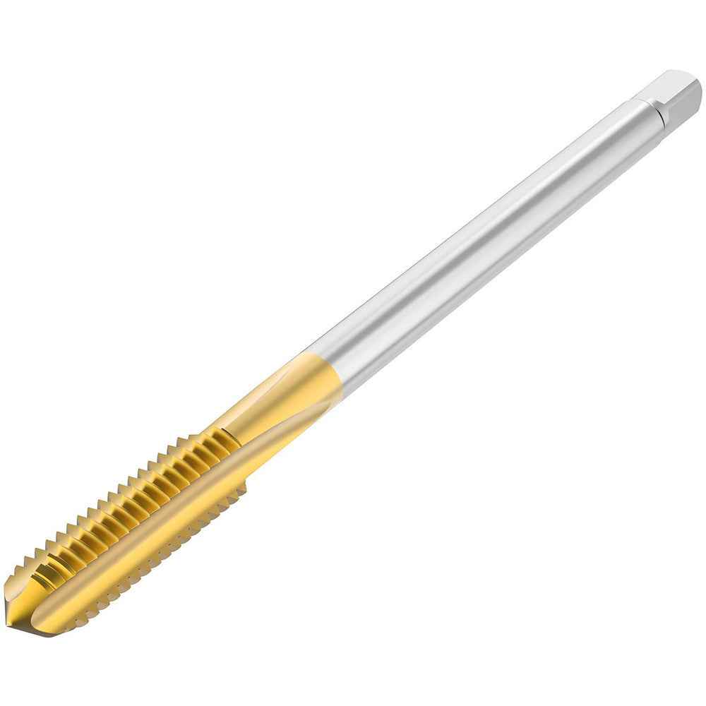 Seco 10139694 Straight Flute Tap  Metric,  3 Flute,  Semi-Bottoming,  6H,  High-Speed Steel-E,  TN Finish