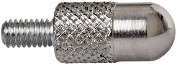 Mitutoyo 101118 Drop Indicator Shell Contact Points M2.5x0.45 Thread, 5.00 mm Dia, 10.00 mm Point Length, Solid Carbide