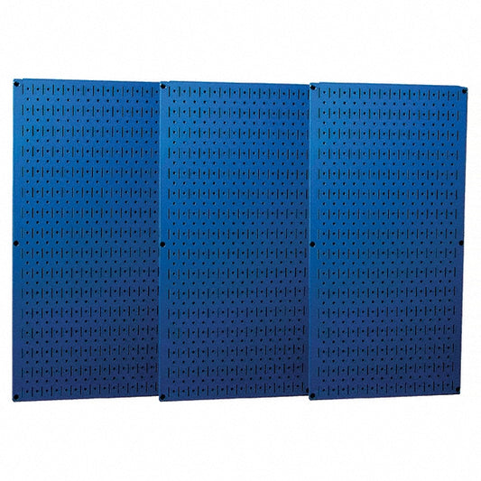 Wall Control 35P-3248BU 48 x 32" Metal Pegboard Storage Board