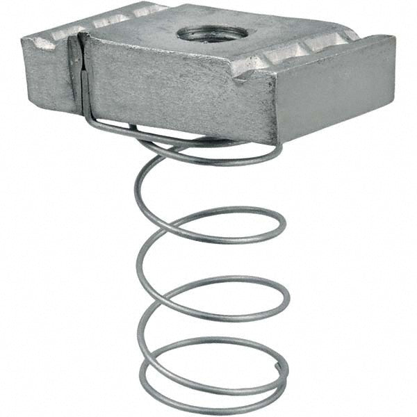 Thomas & Betts B911-1/4 Strut Channel Spring Strut Nut Use with 1-1/2" Deep Channels, 1/4" Bolt