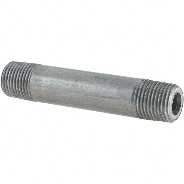 Value Collection 1/850.8BLKBN80 Black Pipe Nipple 1/8" Dia x 2" Long, Schedule 80
