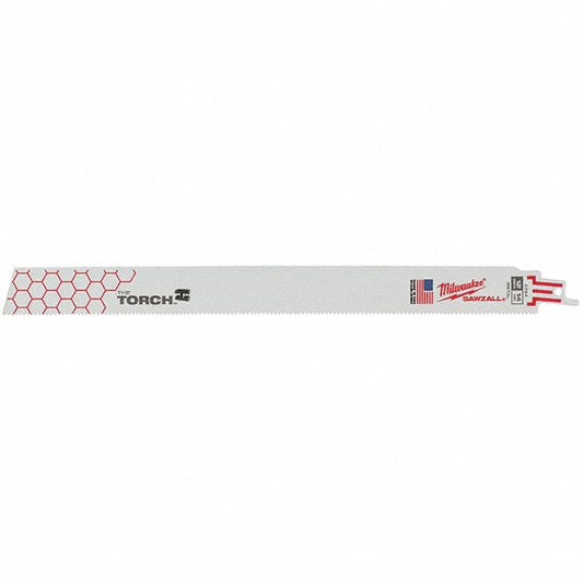 Milwaukee Tool 48-00-5794 Reciprocating Saw Blade 12" Long, Bi-Metal