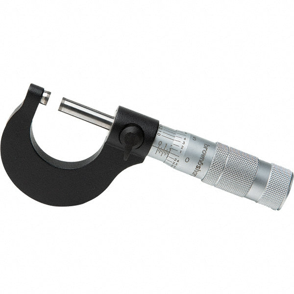 TESA Brown & Sharpe 00180070 Mechanical Outside Micrometer 1" Range, 0.0001" Graduation