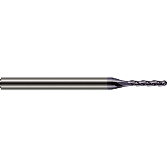 Harvey Tool 12612-C3 Ball End Mill 3/16" Dia, 1-1/8" LOC, 4 Flute, Solid Carbide