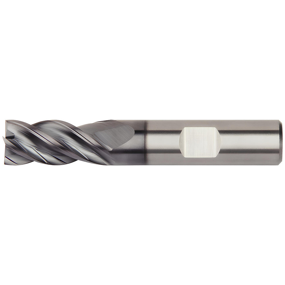 Kennametal 6676486 Corner Radius End Mill 3/8" Dia, 1" LOC, 0.03" Radius, 4 Flutes, Solid Carbide